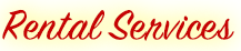 Rental Services